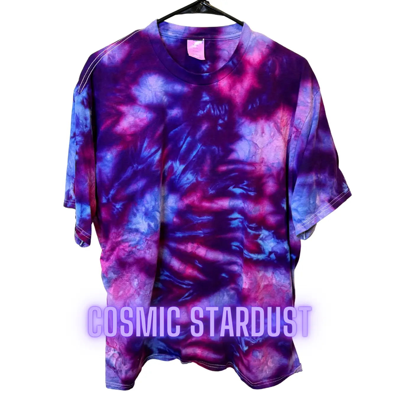 Cotton Hand Tie Dyed Unisex Short Sleeve T-Shirt - Crewneck Casual Tee, 100% Cotton, Machine Washable