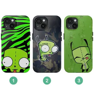 Invader Phone Case, Invader Camo, Funny Dog Phone Case, Trendy Tough Phone Case For iPhone 11,12,13,14, 15,16 Pro Max, Plus, western phone cases, junk case for iphone, iphone 15 cases