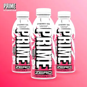 Prime Hydration 0 Sugar Energy Drink, Cherry Ice Flavor, 16.9 fl oz Sports Beverage Bottle