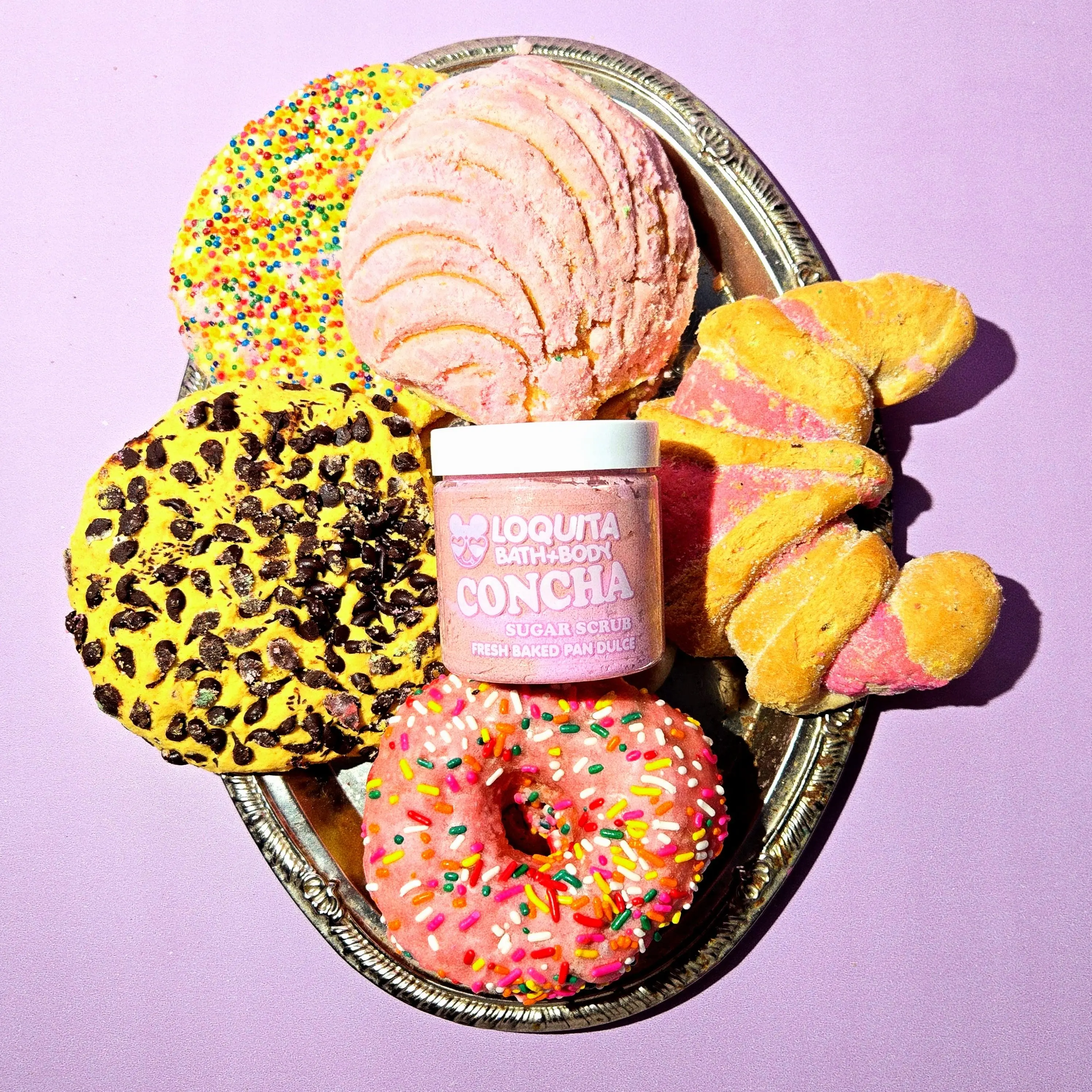 CONCHA SUGAR SCRUB creamy Cleansing lush bodyscrub Fragrance Shea