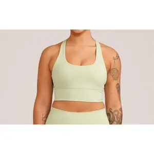 DSN Ribbed Lime Bra