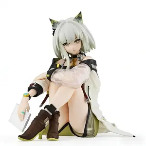 Arknights Kal'tsit Pvc Figure Cute Anime Girl Action Model Toy Stress Relief Collectible Birthday Gift Soft Adorable Sensory Play Fun For Kids Adults Home Decor