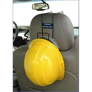 212 MAIN Over-the-Seat Steel Hard Hat Rack, ANSI Compliant Car Accessory with Secure Hold for Sports & Outdoor Cycling Use