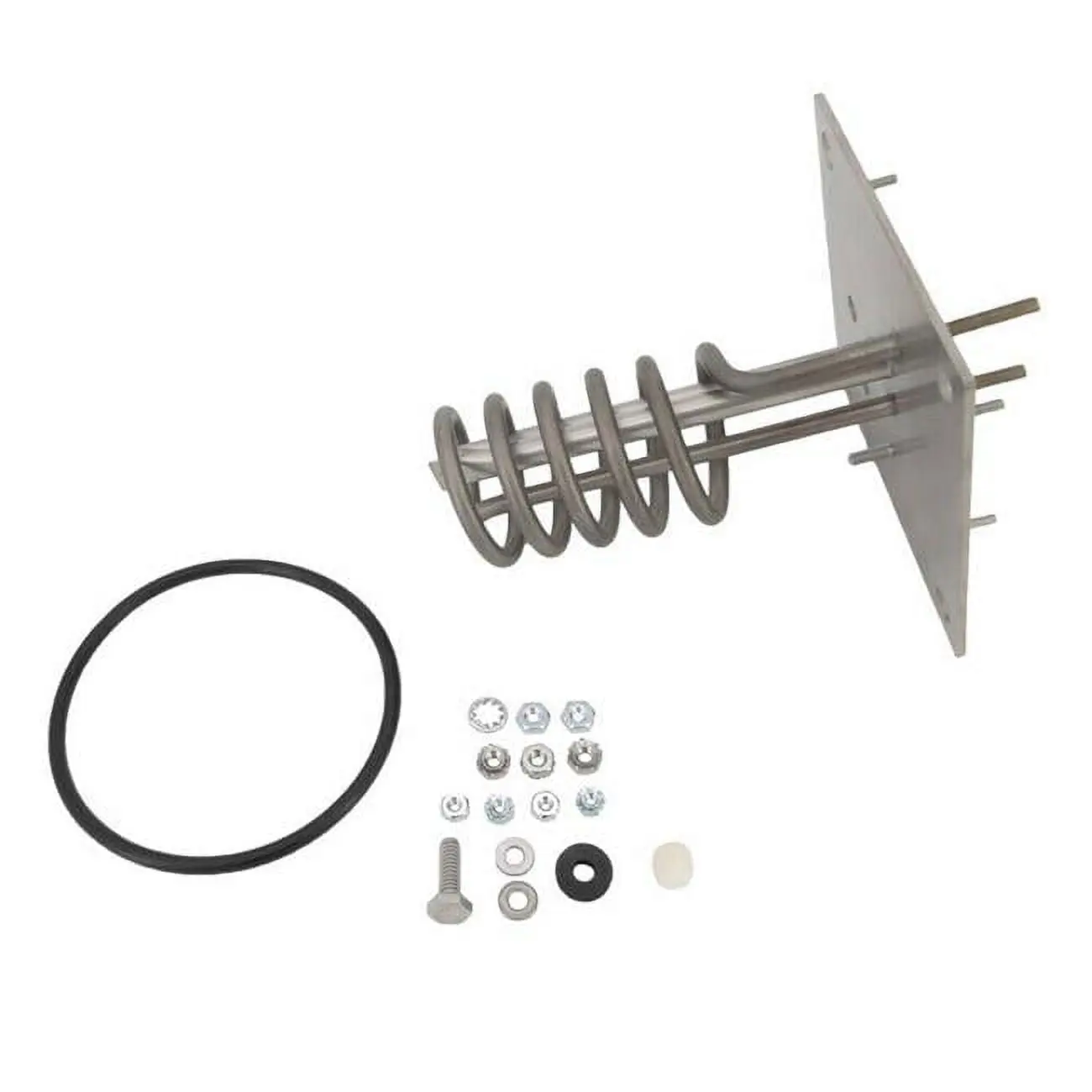 4.5kW High-Power Processed Titanium Flange & Coil Element - High-Quality Heating Replacement Part for Household Large Water Heaters That Heats Water (450-549W)