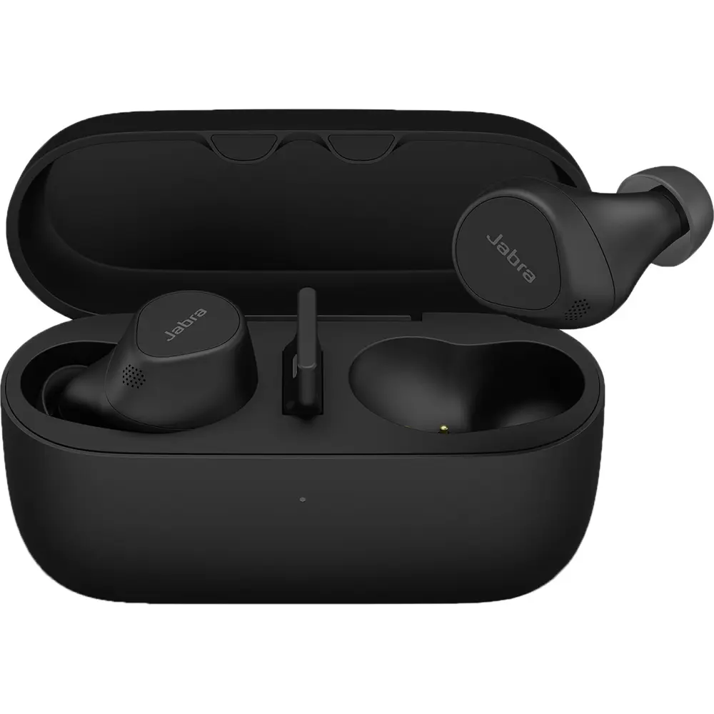 Jabra Evolve2 Buds Wireless Noise-Cancellation Audio Headset with USB-A Bluetooth Dongle for Microsoft Teams