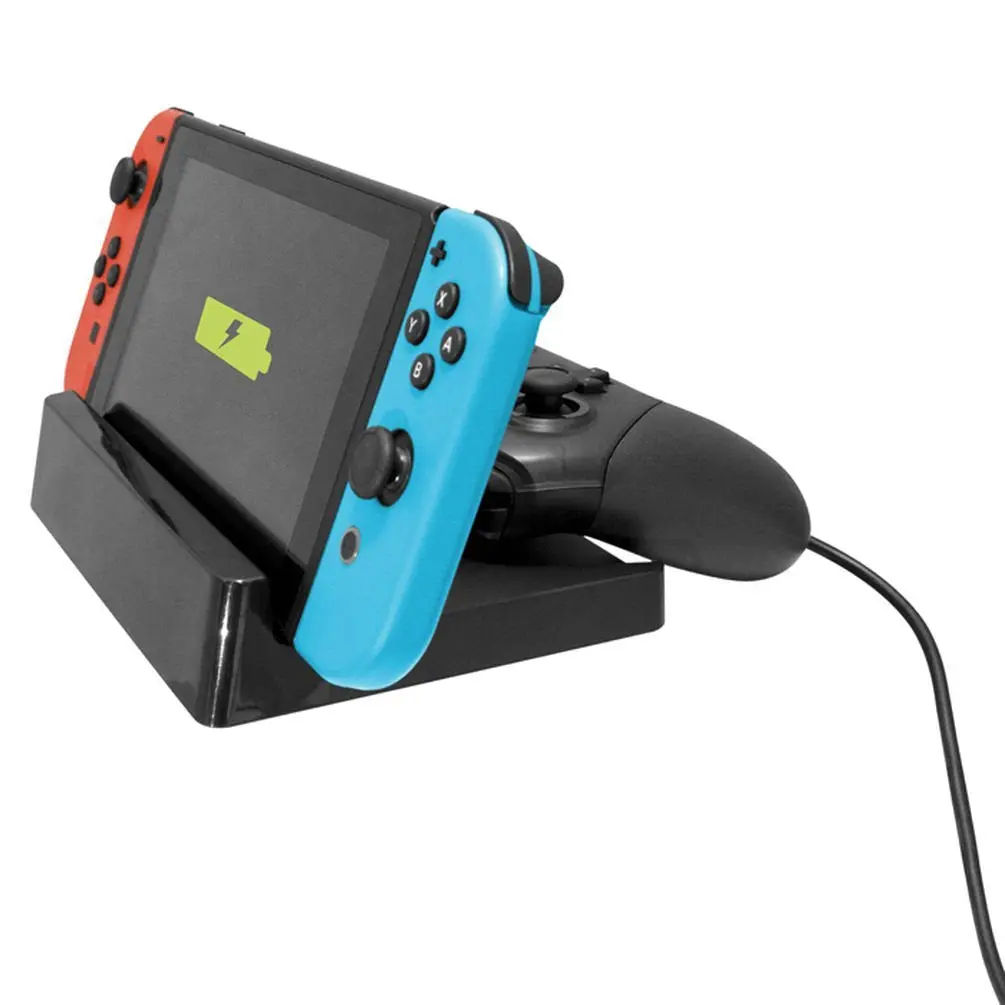 SGElectronix Multi-Charging Wall Outlet Plug-In Dock with Joy-Con Charging Grip - Easy Charging for Switch Console, Gamepad, Gaming Accessories, Other Electronic Devices, Charge Dock Plugs Directly To Wall Outlet