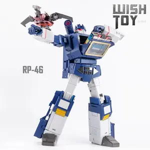 Transformation Masterpiece RP46 RP-46 Soundwave G1 Series KO FT-02 RP01 MP-13 With Three Tapes Action Figure Robot Toys