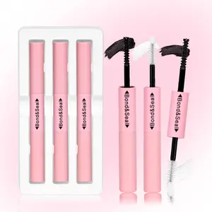 3/6pcs Waterproof Cluster Lash Glue, Lash Bond and Seal, Long-Lasting Makeup Adhesive for Cluster False Eyelashes, Latex-Free Formula Lasts over 72 Hours