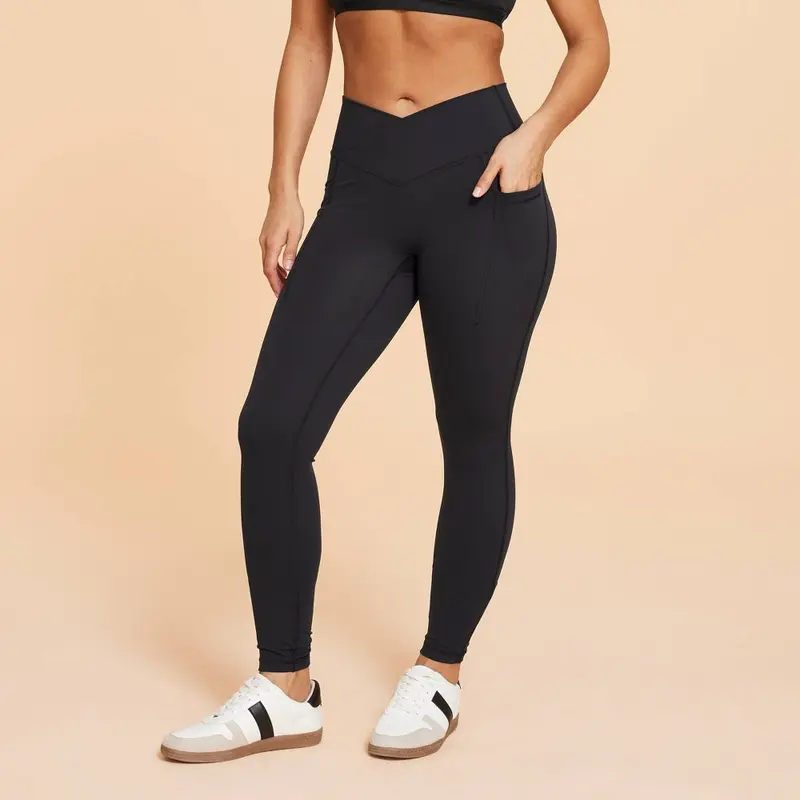 Blogilates Women's Crisscross High-Rise Leggings