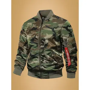 Spring and Autumn Camouflage Jacket Air Force Jacket Men's Jacket