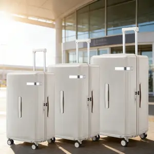 【TIDAL】3 Piece Luggage Set | 20/26/28inch Expandable Travel Suitcase Set TSA Lock Hardshell Durable PC with Spinner Wheels Double-layered explosion-proof zipper Perfect for Back to School and Family Travel | 6039