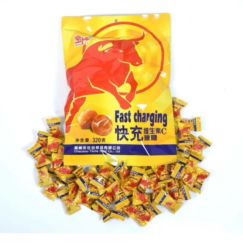 Redbull Candy (320grams) - Kẹo Ngậm Bò Húc Redbull (320g/túi) Sweet Redbull Candy (320grams) - Kẹo Ngậm Bò Húc Redbull (320g/túi) Sweet