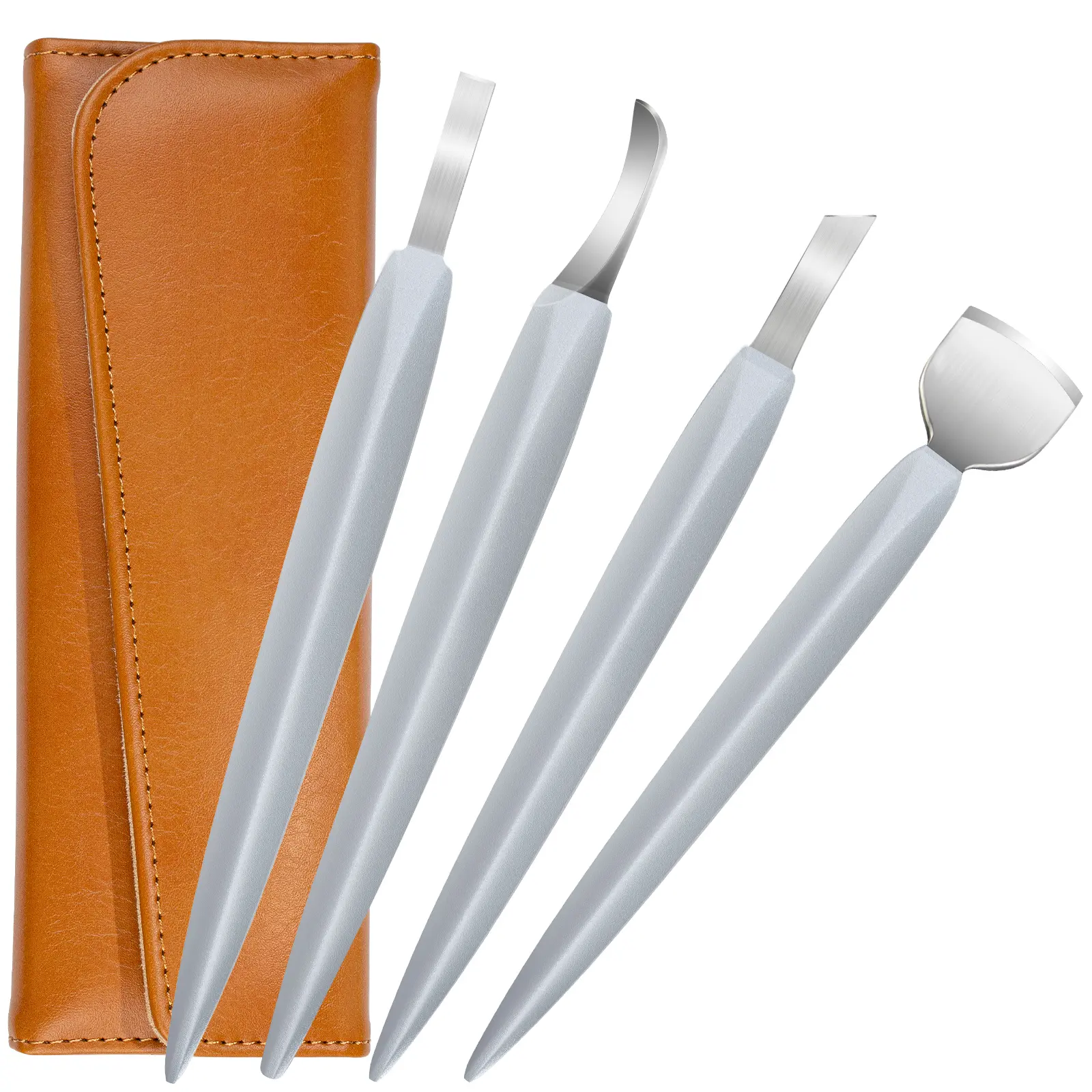 Professional Ingrown Toenail Kit with Cutting Edge Toe Pick ,4Pcs Heavy Duty Pedicure Tools  for Women & Seniors, Thick Nails & Dead Skin Removal, Foot Care Products, Nail Care