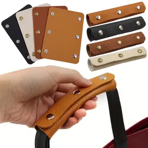 Luggage Bag Leather Grip Protector Cover Handbag Handle Wrap Saddle Clasp Suitcase Tote Shoulder Strap Chain Bags