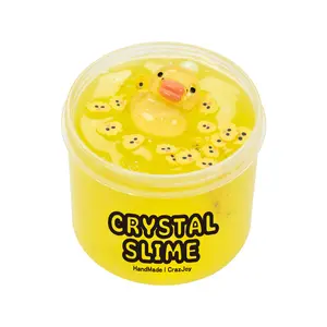 70ML DIY Soft Crunchy Slime Kit, Super Stretchy Non-Stick Crystal Fluffy Cloud Slime, Ideal Kids Sensory Toy, Birthday Party Gift, Christmas Present