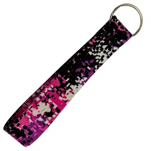 Pink Digi Camo Key Fob Perfect for backpack or purse