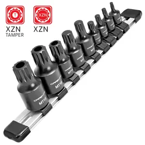 CARBYNE 9 Piece XZN Triple Square Bit Impact Socket Set, 4mm to 18mm | Chrome Molybdenum Steel • From a Family-Run Tool Company Based in the U.S.A.