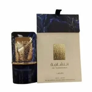 Lattafa Al Nashama Caprice Men's Eau De Parfum Spray - 3.4 fl oz EDP, Bold & Confident Scent with Citrus Bergamot Notes, Spicy Base & Warm Amber Musk, Long-Lasting Fragrances
