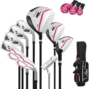 UNIHIMAL Women's Complete Golf Club Set with Golf Stand Bag Right-Handed 7/10/11 Clubs