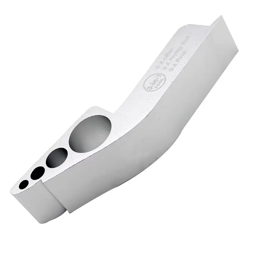 3-in-1 Wear Resistant Aluminum Alloy Drywall Lifter Hand Tool Accessory - DIY Tool for Do-It-Yourselfers with Built-In Gypsum Jaws Rasp, for Lifting Drywall, Paneling