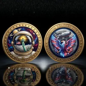 NASA Artemis II Coin – 250th Anniversary Space Exploration Challenge Coin