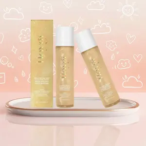 Setting Moisturizing Protective Spray Moisturizing Refreshing Lightweight Non-Greasy Moisturizing Protective Spray Makeup Hyaluronic Hydrating Cosmetic Storage Moisturizer Moisture Hydrate Daily