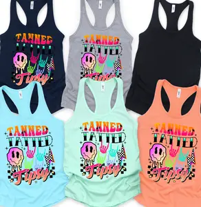 Tanned Tatted Tipsy WOMENS FIT Tank Top