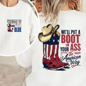 Courtesy of the Red, White and Blue In 4th of July Tshirt Sweatshirt Hoodie, Independence Day, Gift for him/her, Trending 26