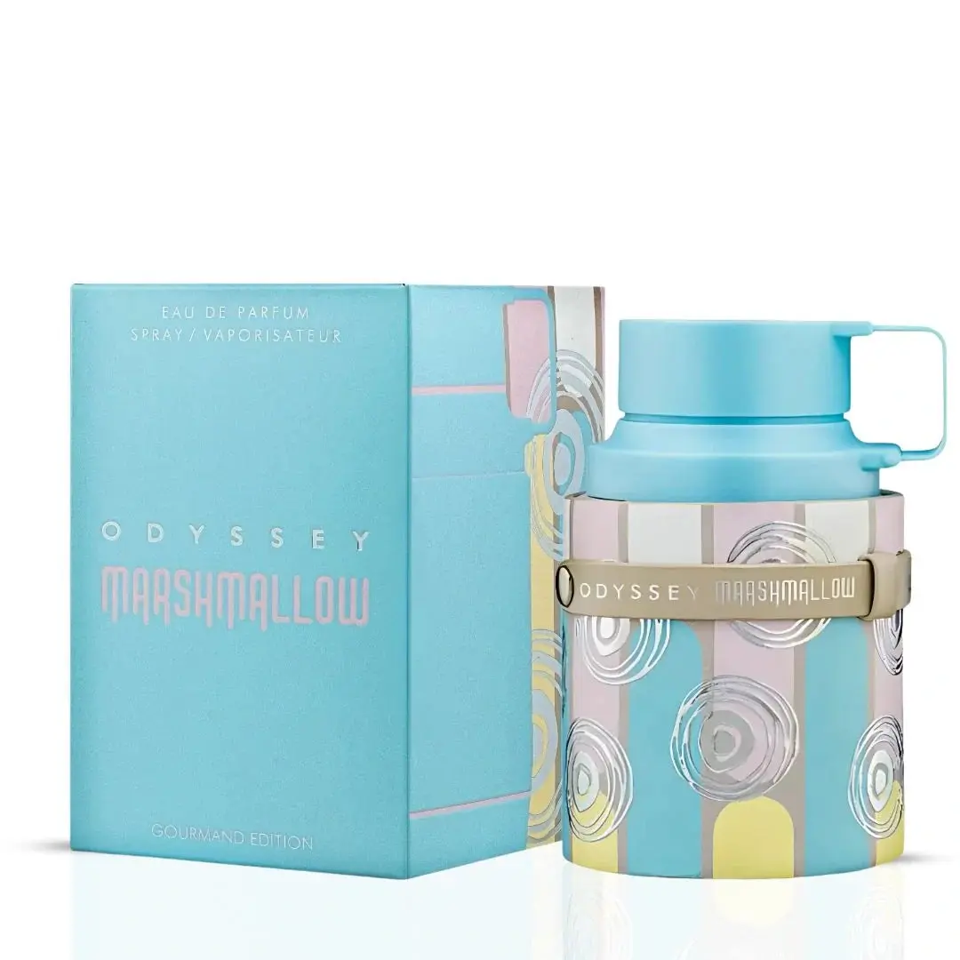 Armaf Odyssey Marshmallow Gourmand Edition Floral Fragrance Parfum EDP Spray - 100ml (3.4 fl oz) Unisex Sweetness Comforting Escape Fragrance (Beauty & Personal Care)