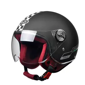 Vintage AD Style Retro Motorcycle Half Helmet For Men Women All Season Riding Warmth And Harley Inspired Protection