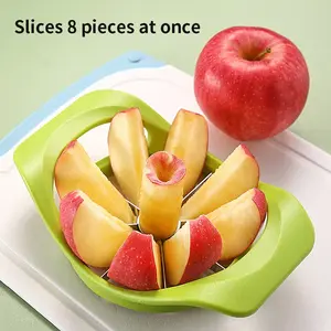 Stainless Steel Apple Slicer, Fruit Picking Spoon, Press-Type Fruit Cutter, Convenient Core Removal Separator, Corer, Kitchen Essential Tool
