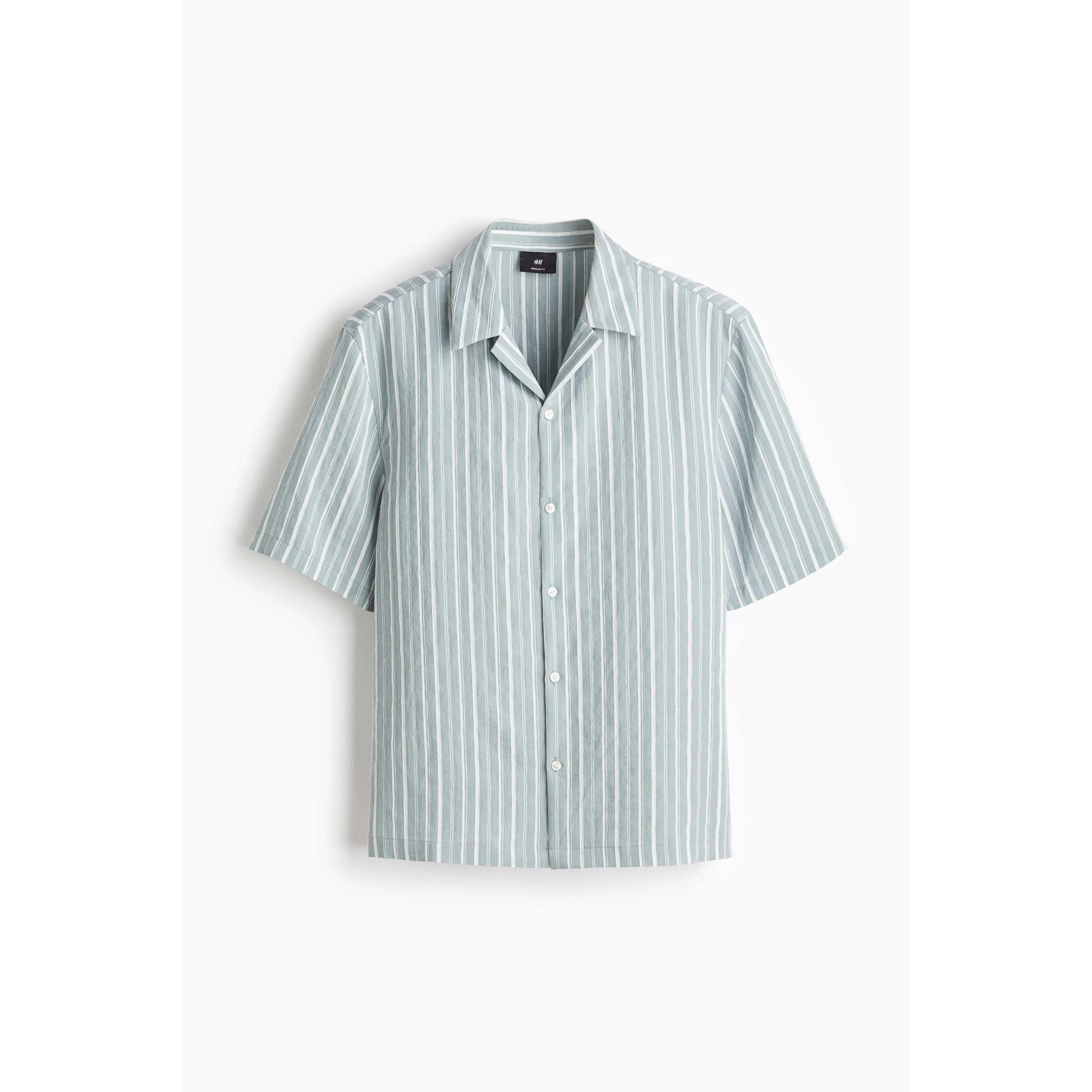 H&M Regular Fit Lyocell-blend resort shirt
