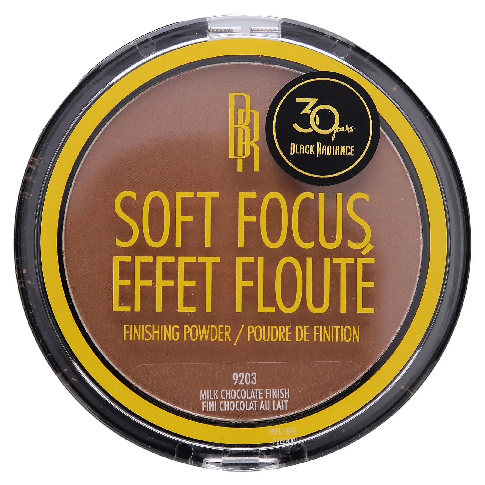 Black Radiance True Complexion, Soft Focus Finishing Powder, 9203 Milk Chocolate Finish , 0.46 oz (13 g)