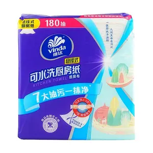 VINDA XL Kitchen Hanging Paper Towels - 180 Sheets, 2-Ply, Convenient & Space-Saving VINDA XL Kitchen Hanging Paper Towels - 180 Sheets, 2-Ply, Convenient & Space-Saving