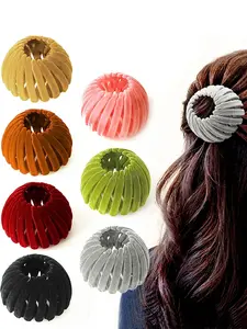 7 Pieces Bird's Nest Magic Hair Clips, Women's Hair Accessories, Expandable Bun Maker, Thick Hair Clips, Ladies & Girls Hair Clips, Ponytail Clips, Bun Clips, Ponytail Claw Clip