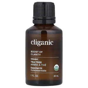 Cliganic Organic Tea Tree Essential Oil, 1 fl oz (30 ml)