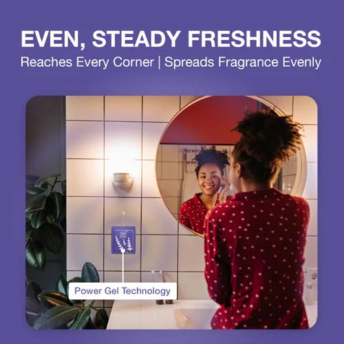 Godrej Aer Power Pocket, Hanging Air Freshener, Assorted Pack of 5, Scented Pack Colorful, [Lemon, Rose, Fresh, Berry, Lavender]