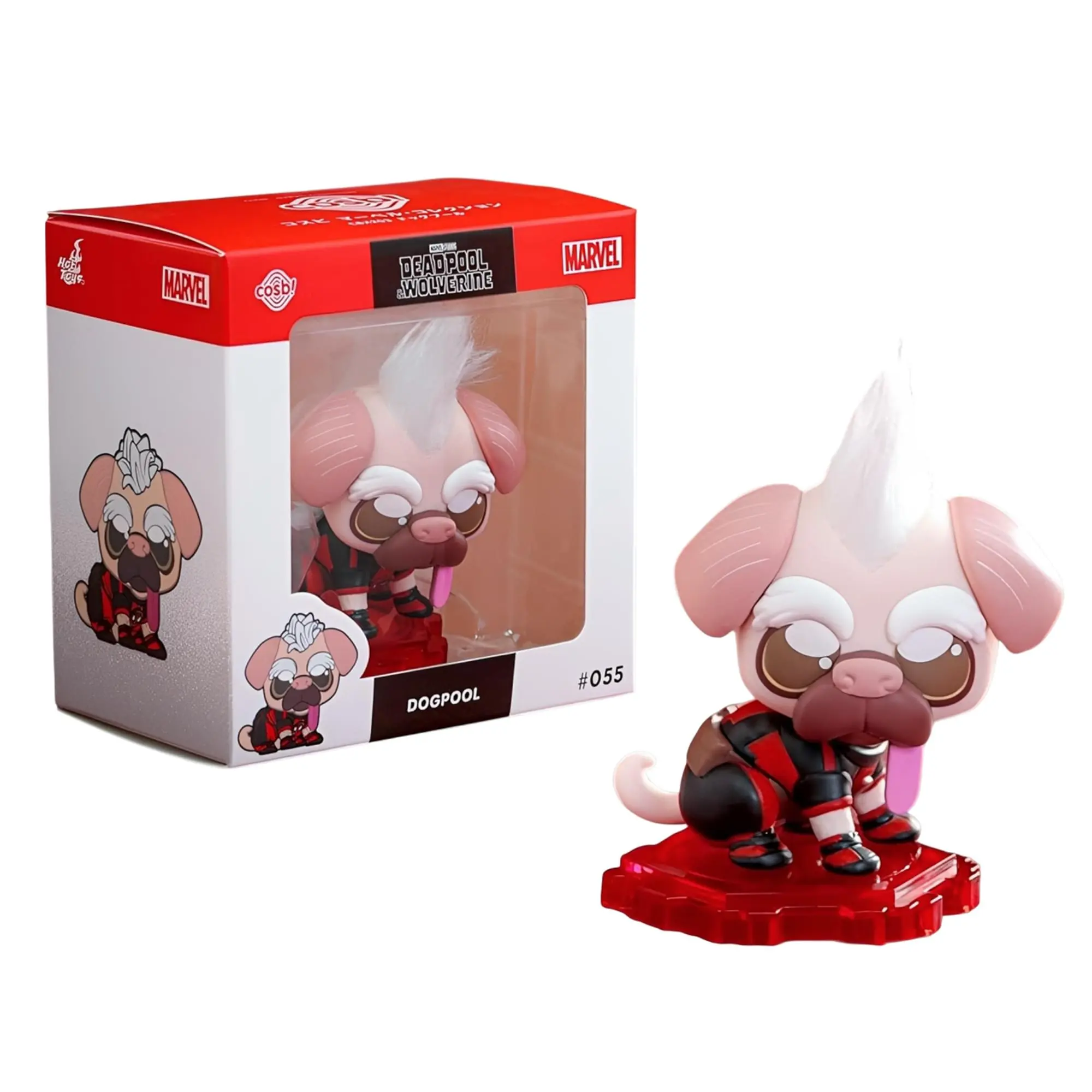 Marvel Deadpool & Wolverine Cosbi Bobble Head | Dogpool #55