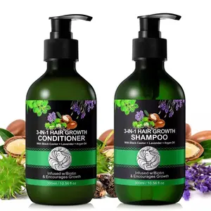 3in1 Hair Growth shampoo & Conditioner With Jamaican Black Castor oil , Lavender Oil & Argan oil . Infused with biotin to encourage hair growth