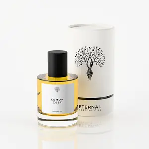 Eternal Perfume Oils, Lemon Zest Perfume Oil , Refreshing & Long-Lasting Scent for Men | 50ml