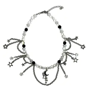 Dream Catcher Moon Star beaded Necklace For Women Fever Dreamz