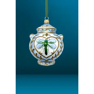 Chateau Jardin Jar Polish Glass Ornament