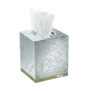 212 MAIN KCC 21272 Natural Boutique White Facial Tissues - 95 Tissues, EPA Compliant, Virgin Fibers, Soft & Thick, Single-Use