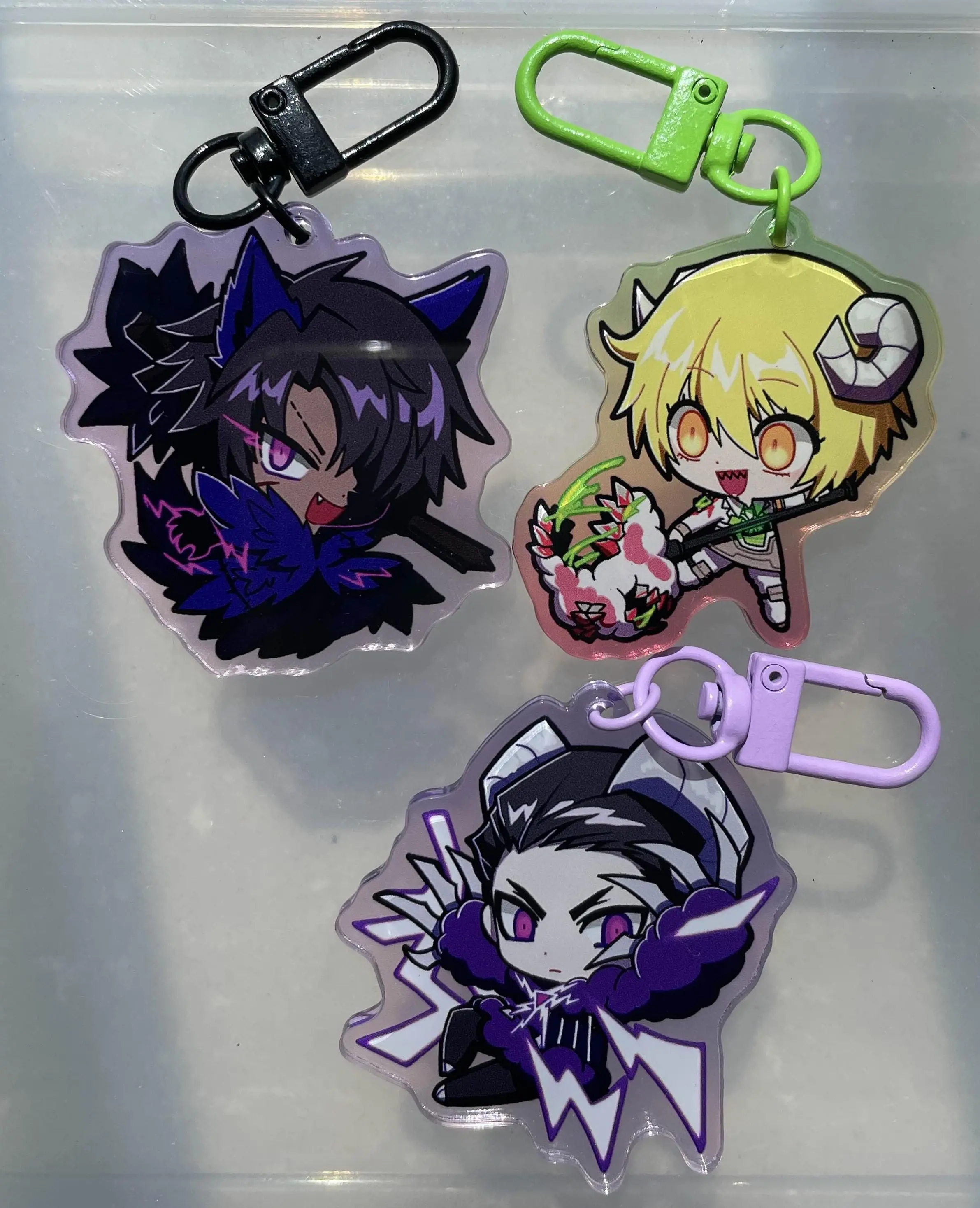 Limbus Company: Don Quixote Heathcliff Meursault Animal Theme ID Ego Acrylic Keychain Fanmerch