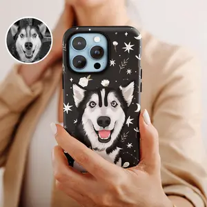 CUSTOM DOG BOHO PATTERN CASE