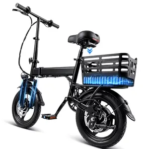 500W Motor Electric Bike, 30+ Mile range, 18 MPH top Speed, Equipped with a 36V 12Ah Battery, Foldable Commuter E-Bike, Suitable for adults and teens