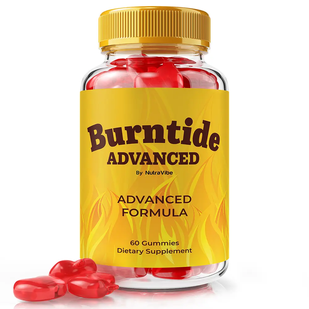 Burntide Advanced - Advanced Formula 1000mg Gummies with Natural Ingredients for Health & Wellness