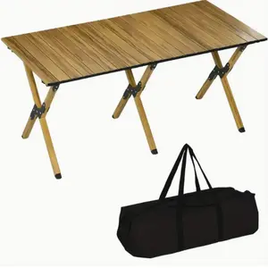 【Deal】Lightweight Foldable Egg Roll Table for Outdoor Camping & Picnics For Cooking, Beach, Picnic, Travel，Mother's Day gift