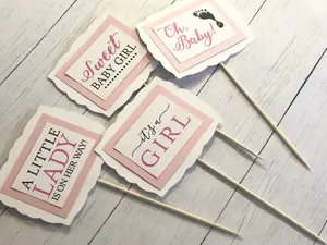 Baby Girl Baby Shower Decorations, Baby Shower Table Decor, Baby Shower Centerpieces