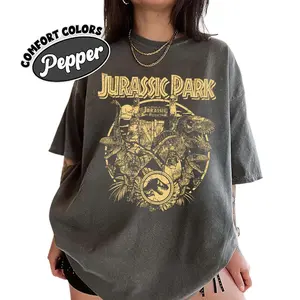 The Jurassic Park Comfort Color Shirt, Jurassic World Shirt, Jurassic World Rebirth, Tyrannosaurus T-Shirt, Jurassic Park Trip T-Shirt, Dino Shirt